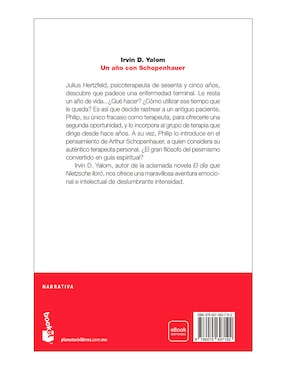 Libro Un año con Schopenhauer de Irvin D. Yalom