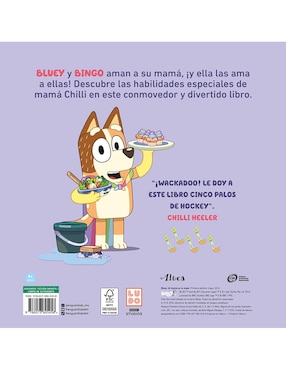 Libro Bluey: Mi mamá es la mejor de Bluey