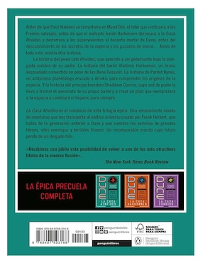 Libro Dune La casa de Atreides de Brian Herbert / Kevin J Anderson