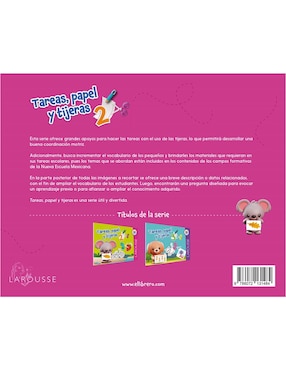 Libro Tareas, Papel y Tijeras 2 de Salvador Sergio Ávila Figueroa