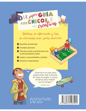 Libro Super Guia para Chicos Creativos de Aurore Meyer