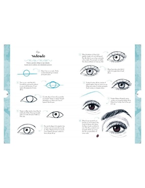 Libro Dibujar en 10 pasos: Caras de Justine Lecouffe