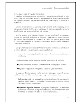 Libro Técnicas para mejorar la concentración de Borja Quicios Abergel
