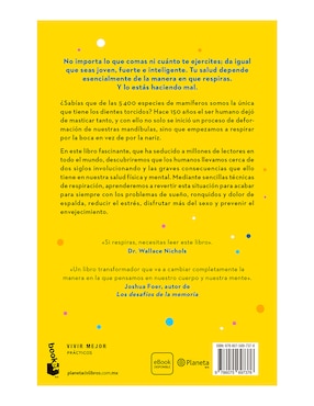 Libro Respira de James Nestor