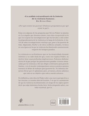 Libro Los ángeles que llevamos dentro de Steven Pinker