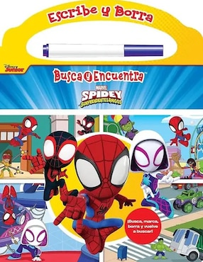 Imagen de producto Libro Busca y Encuentra Marvel Spidye y sus increíbles amigos de Phoenix International Publications