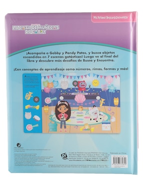 Libro Mi primer Busca y Encuentra La Casa de Muñecas de Gabby de Phoenix International Publications