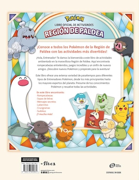 Libro Región de Paldea de The Pokémon Company