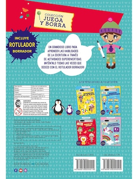 Libro Vamos de Safari (Juega y Borra) de Editorial Guadal