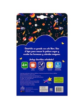 Libro Rasca y Descubre: Espacio de Advanced