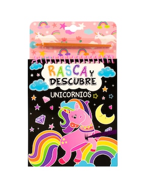 Libro Infantil: Rasca Y Descubre: Unicornios De Silver Dolphin