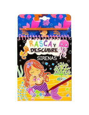 Libro Infantil: Rasca Y Descubre: Sirenas De Silver Dolphin