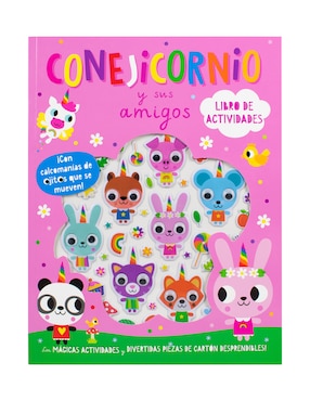 Libro De Actividades Conejicornio Y Sus Amigos De Silver Dolphin