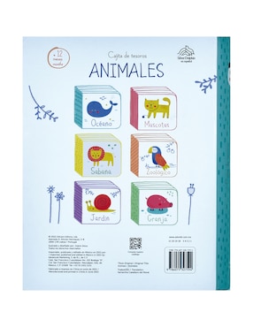 Libro Cajita de Tesoros Animales de Silver Dolphin