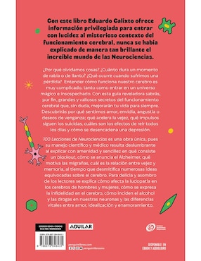 Libro 100 Lecciones de Neurociencia de Eduardo Calixto