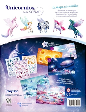 Libro Unicornios para Soñar La Magia de Las Estrellas de Capicua
