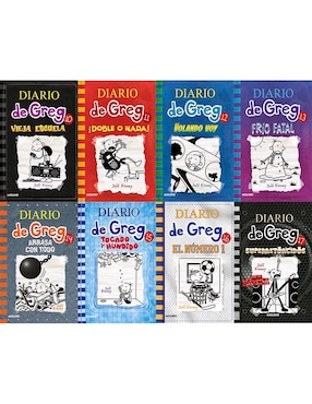 Set Diario De Greg De Jeff Kinney