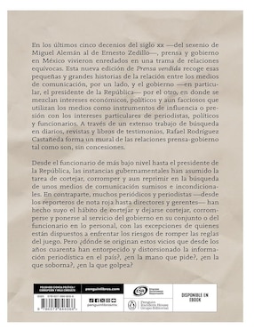 Prensa Vendida Autor Rafael Rodríguez Castañeda de