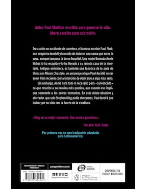 Libro Misery de Stephen King