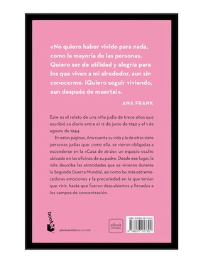 Libro El diario de Ana Frank de Ana Frank