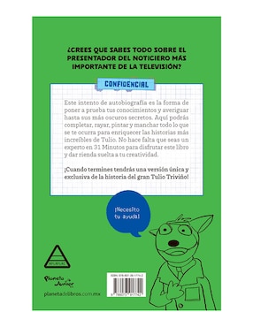 Libro La autobiografía no autorizada de Tulio Triviño de 31 Minutos