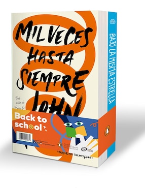 Set 2 Libros Bajo La Misma Estrella + Mil Veces Hasta Siempre De John Green