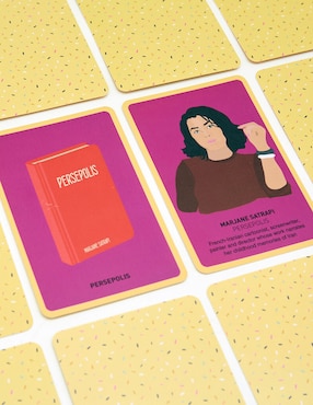 Juego de memoria de grandes mujeres Kikkerland