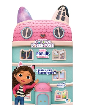 Pop-Up Gabby´s Dollhouse De Novelty Ediciones