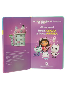 Libro Abajo y arriba La casa de muñecas de Gabby de Varios