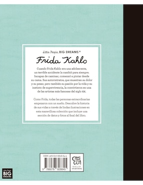 Libro Frida Kahlo: Little People, Big Dreams de María Isabel Sánchez Vergara