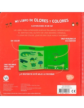 Mi Libro de Olores y Colores Las Frutas de Auzou
