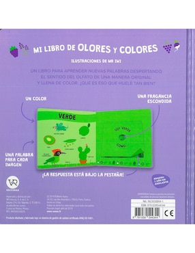 Mi Libro de Olores y Colores: El Jardín de Auzou