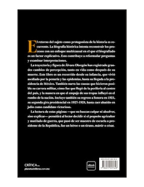 Libro Álvaro Obregón de Ignacio Almada Bay