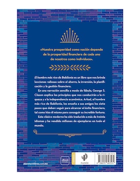 Libro El Hombre Más Rico de Babilonia de George S. Clason