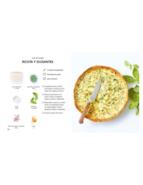 Libro 100 Recetas Quiches y Tartas de Sabrina Fauda-Role y Keda Black