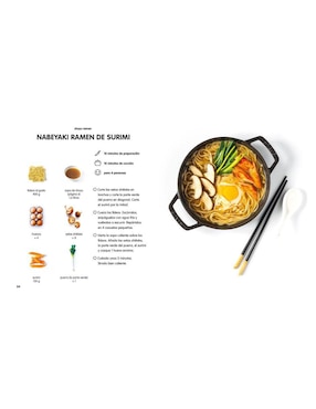 Libro 100 Recetas Ramen & Fideos de Varios Autores