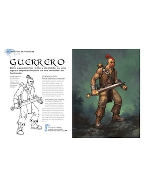 Libro Dibuja y Pinta Personajes y Criaturas Fantásticos de Matt Dixon