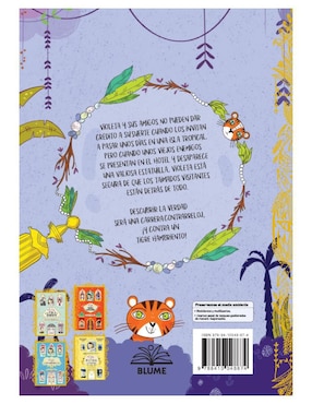 Libro Violeta y El Misterio de La Isla Del Tigre de Harriet Whitehorn y Becka Moor