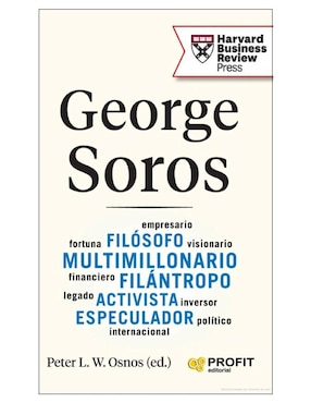 Libro George Soros - Harvard Business Review de Peter L. W. Osnos