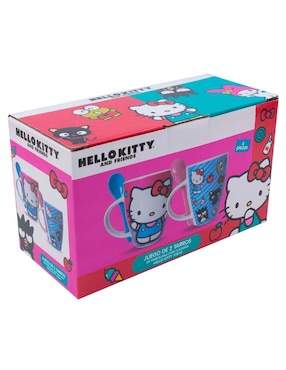 Set de tazas infantil Regalos Siglo XXI Hello Kitty 4 piezas