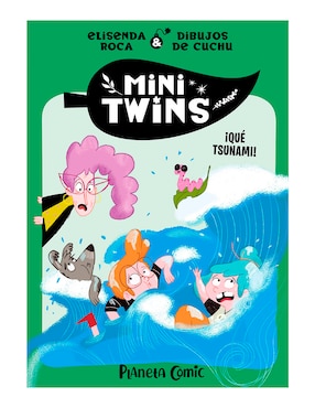Cómic Minitwins Nº 03 ¡Qué Tsunami!