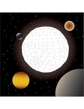 Libro Paint By Sticker Kids Outer Space de Workman Publishing