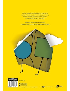 Libro Cuadradito y Circulito de Cuadradito Y Circulito