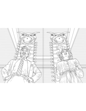 Libro Beetlejuice Libro Oficial para Colorear de Alan Robert