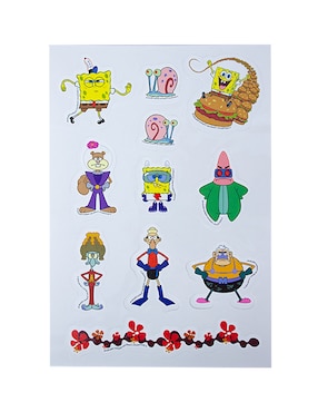 Calcomanías Bob Esponja Geek Industry