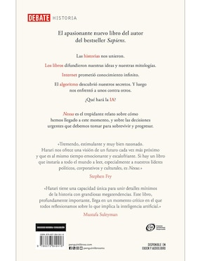 Libro Nexus de Yuval Noah Harari