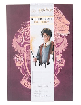 Libreta Cinereplicas Harry Potter hoja rayada