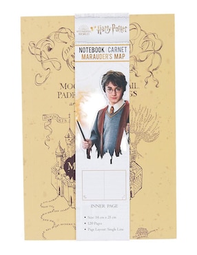 Libreta Cinereplicas Harry Potter hoja rayada