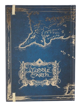 Libreta Cinereplicas The Lord Of The Rings hoja rayada