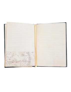 Libreta Cinereplicas The Lord Of The Rings hoja rayada